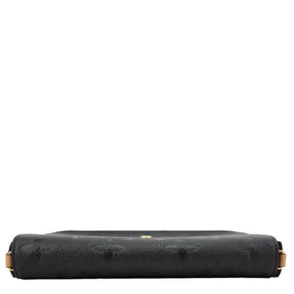 LOUIS VUITTON Felicie Monogram Empreinte Pochette Crossbody Bag Black
