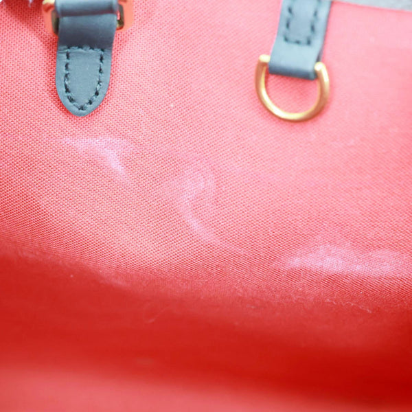 LOUIS VUITTON Onthego MM Reverse Monogram Giant Canvas Tote Bag Brown