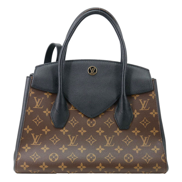 LOUIS VUITTON Florine Monogram Canvas Shoulder Bag Black