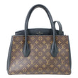 LOUIS VUITTON Florine Monogram Canvas Shoulder Bag Black