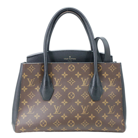 LOUIS VUITTON Florine Monogram Canvas Shoulder Bag Black