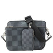 LOUIS VUITTON 3D Trio Damier Graphite Messenger Bag Black