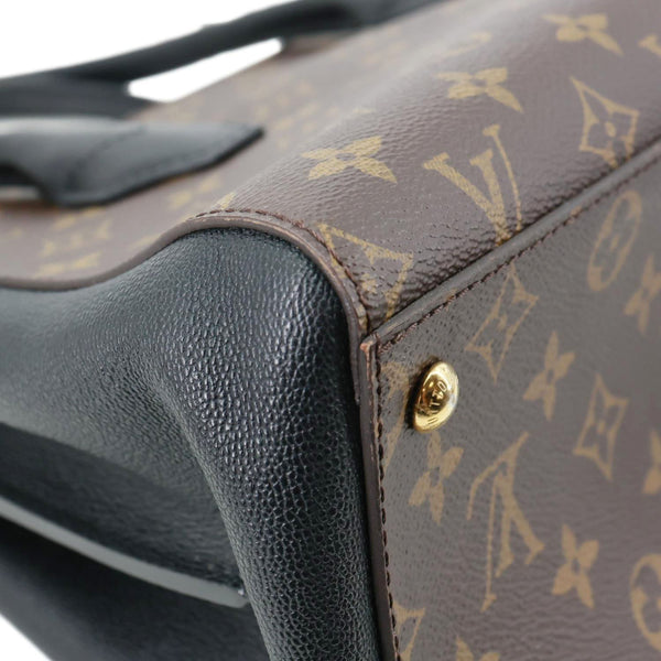 LOUIS VUITTON Florine Monogram Canvas Shoulder Bag Black