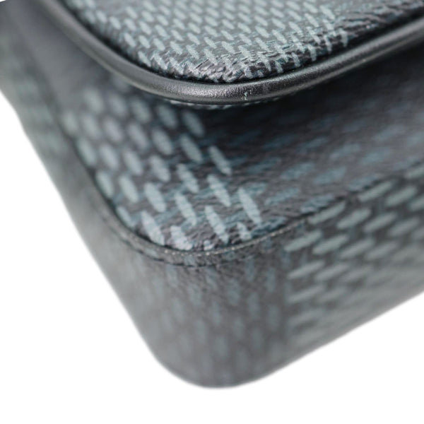 LOUIS VUITTON 3D Trio Damier Graphite Messenger Bag Black