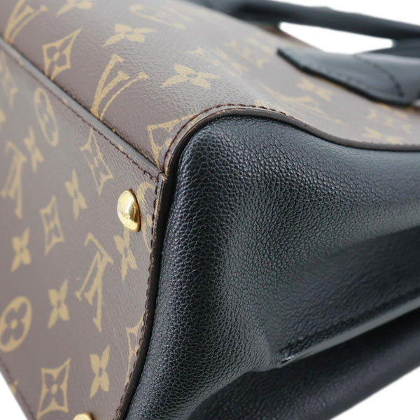 LOUIS VUITTON Florine Monogram Canvas Shoulder Bag Black