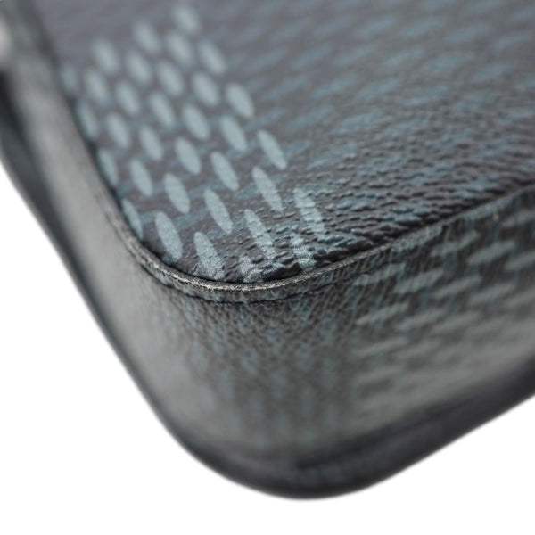 LOUIS VUITTON 3D Trio Damier Graphite Messenger Bag Black