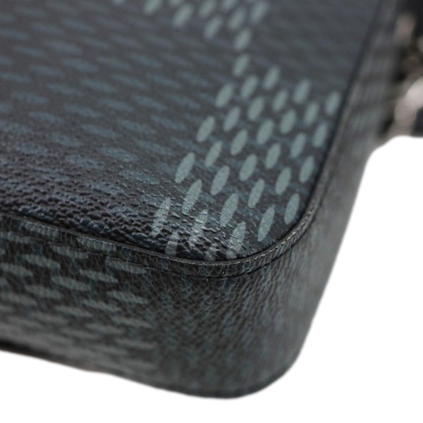 LOUIS VUITTON 3D Trio Damier Graphite Messenger Bag Black