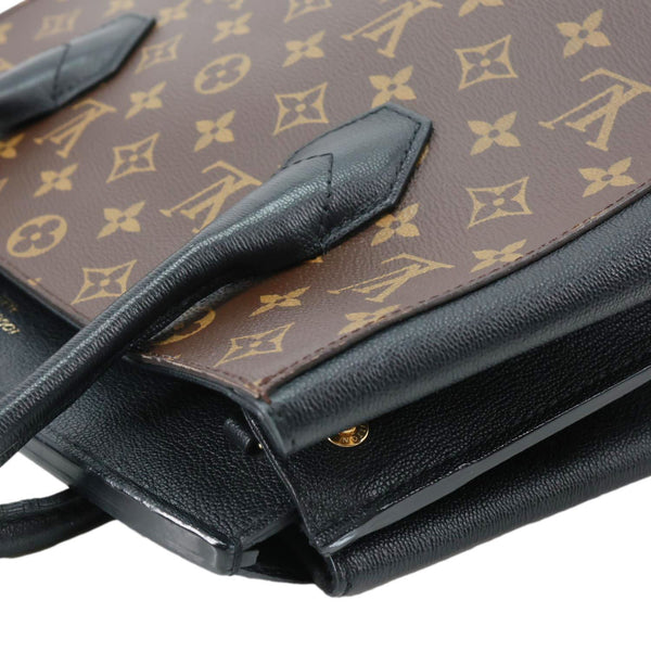 LOUIS VUITTON Florine Monogram Canvas Shoulder Bag Black