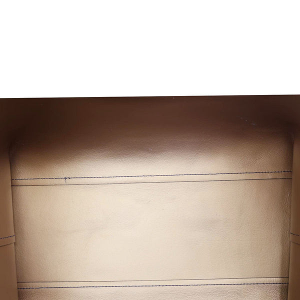 GIVENCHY GV Calf Leather Shopper Tote Bag Blue