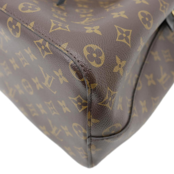 LOUIS VUITTON Neonoe MM Monogram Canvas Shoulder Bag Black