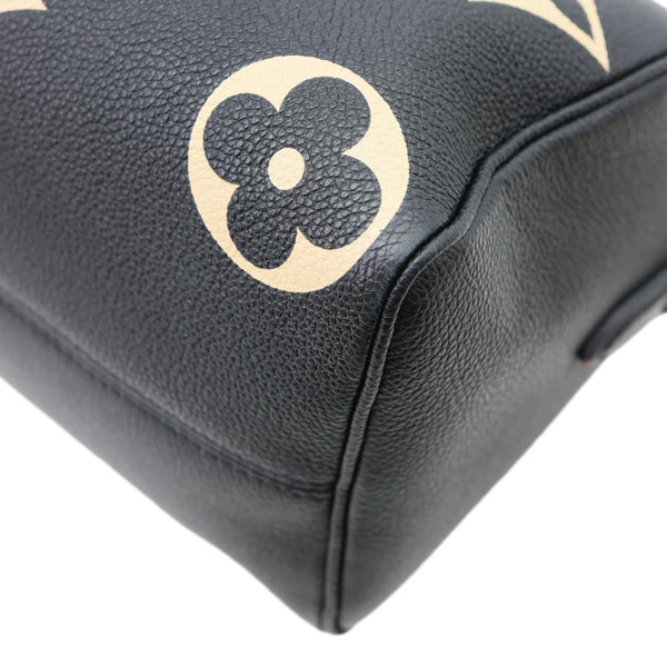 LOUIS VUITTON Speedy 25 Bandouliere Monogram Empreinte Leather Crossbody Bag Bicolor