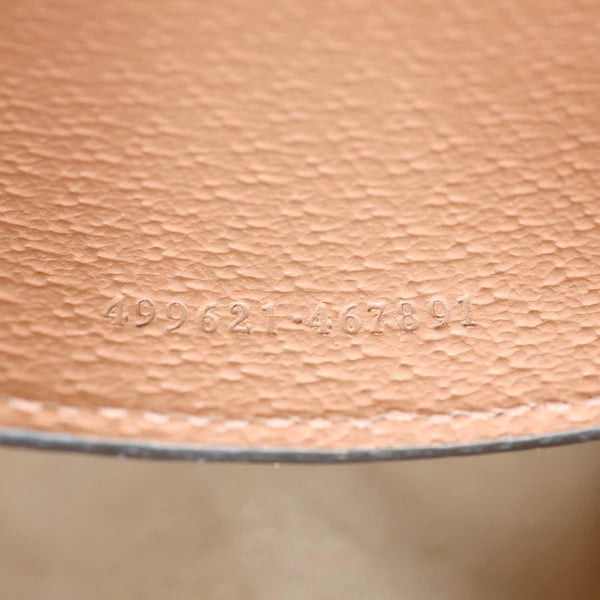 GUCCI Ophidia Dome Small GG Canvas Shoulder Bag Pink 499621