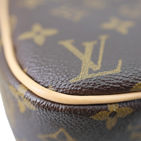 LOUIS VUITTON 2 Hangers Monogram Canvas Garment Cover Bag Brown