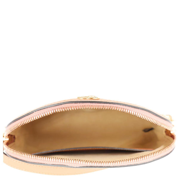 GUCCI Ophidia Dome Small GG Canvas Shoulder Bag Pink 499621