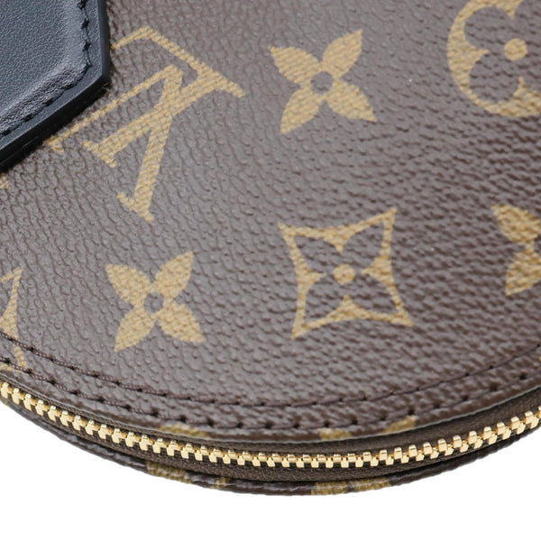 LOUIS VUITTON Alma Trunk PM Monogram Canvas Crossbody Bag Brown
