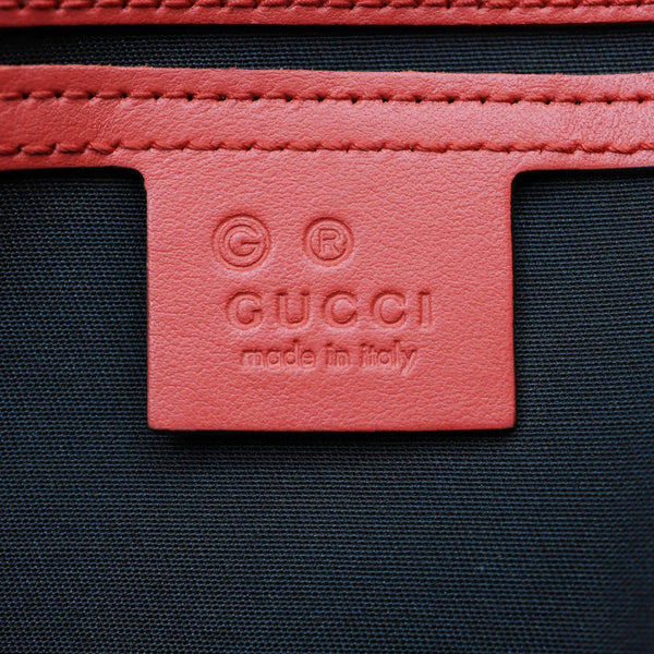 GUCCI Joy Medium GG Leather Tote Bag Red 265695
