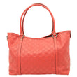 GUCCI Joy Medium GG Leather Tote Bag Red 265695