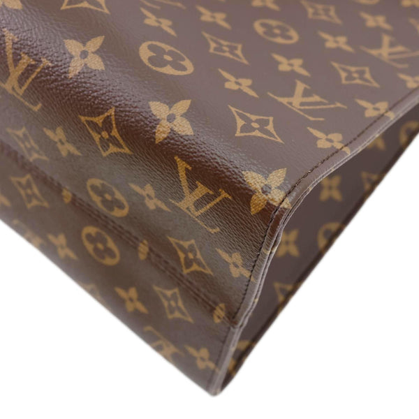 LOUIS VUITTON Onthego Organizer Monogram Canvas Tote Bag Brown