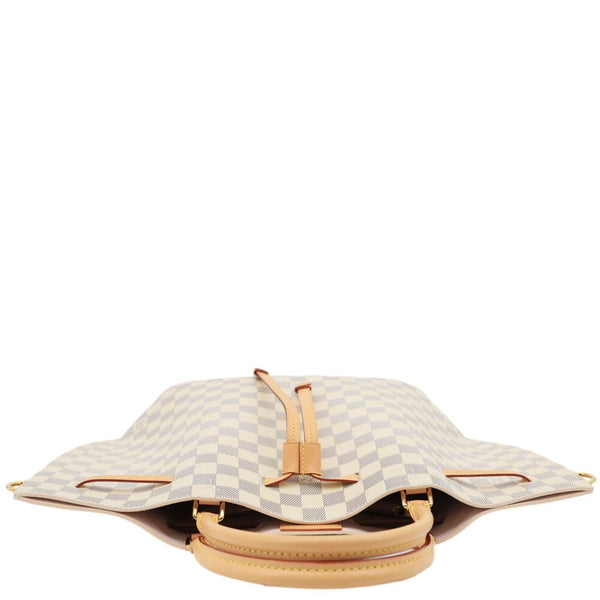LOUIS VUITTON Girolata Damier Azur Shoulder Bag Rose Ballerine