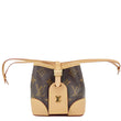 LOUIS VUITTON Noe Purse Monogram Canvas Crossbody Bag Brown