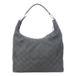 GUCCI GG Nylon Hobo Bag Black 96055
