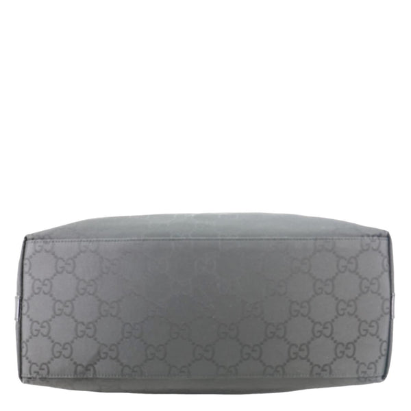 GUCCI GG Nylon Hobo Bag Black 96055