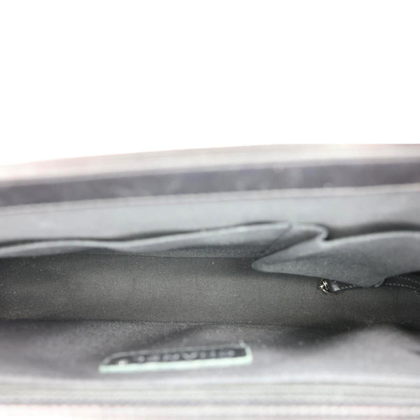 CHANEL Boy Flap Large Quilted Leather Crossbody Bag Black