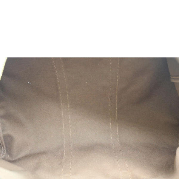 LOUIS VUITTON Keepall 50 Bandouliere Monogram Canvas Travel Bag Brown