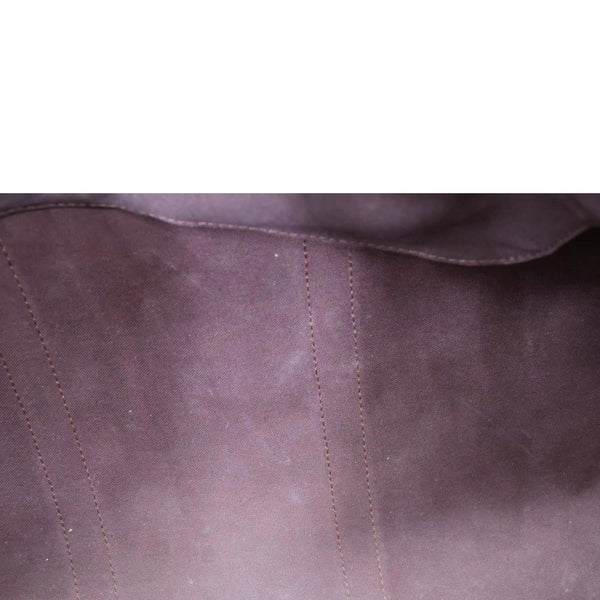 LOUIS VUITTON Keepall 55 Bandouliere Monogram Canvas Travel Bag Black