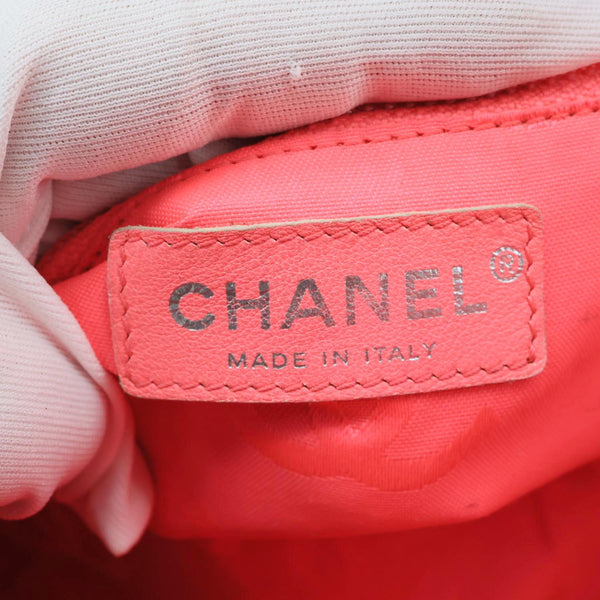CHANEL Cambon Ligne Quilted Leather Bowler Tote Bag Black