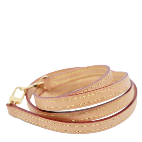 LOUIS VUITTON Leather Strap Brown