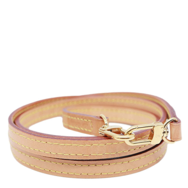 LOUIS VUITTON Leather Strap Brown