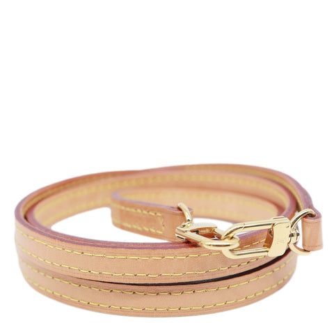LOUIS VUITTON Leather Strap Brown
