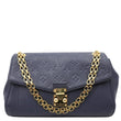 LOUIS VUITTON Saint Germain PM Monogram Empreinte Leather Shoulder Bag Marine