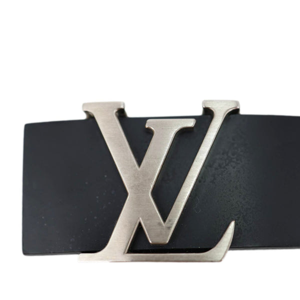 LOUIS VUITTON LV Initiales Leather Belt Size 85/34 Black