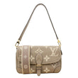 LOUIS VUITTON Diane Empreinte Monogram Leather Shoulder Bag Bicolor