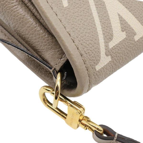 LOUIS VUITTON Diane Empreinte Monogram Leather Shoulder Bag Bicolor