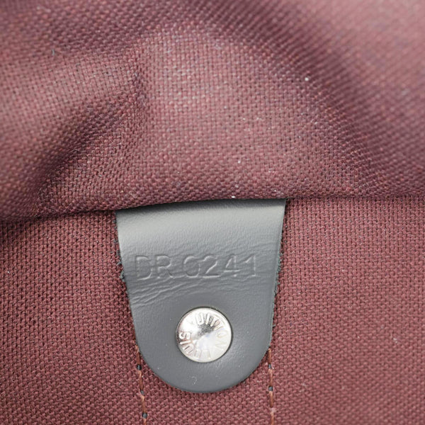 LOUIS VUITTON Keepall 55 Bandouliere Monogram Canvas Travel Bag Black