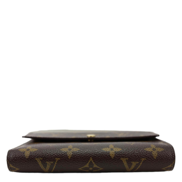 LOUIS VUITTON Porte Tresor Etui Papiers Monogram Canvas Wallet Brown