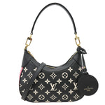 LOUIS VUITTON Bagatelle NM Spring In The City Empreinte Monogram Leather Shoulder Bag Pink