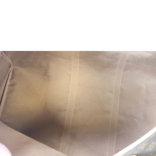 LOUIS VUITTON Keepall 60 Monogram Canvas Travel Bag Brown