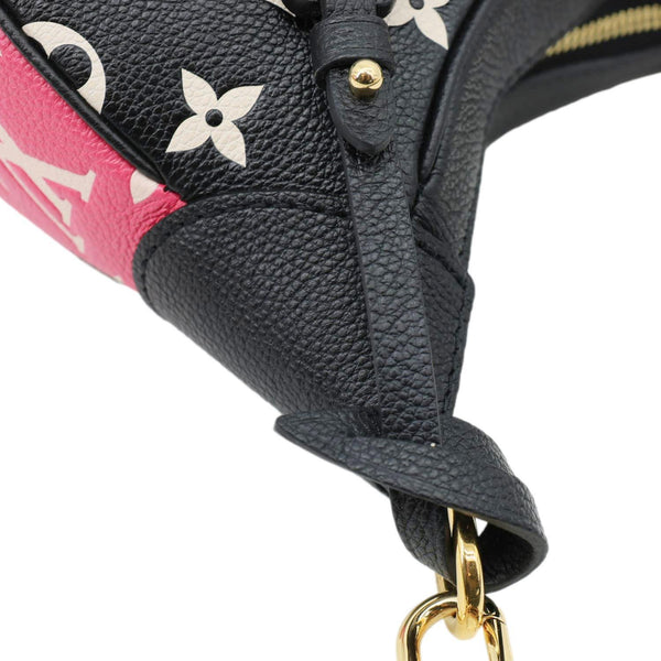 LOUIS VUITTON Bagatelle NM Spring In The City Empreinte Monogram Leather Shoulder Bag Pink