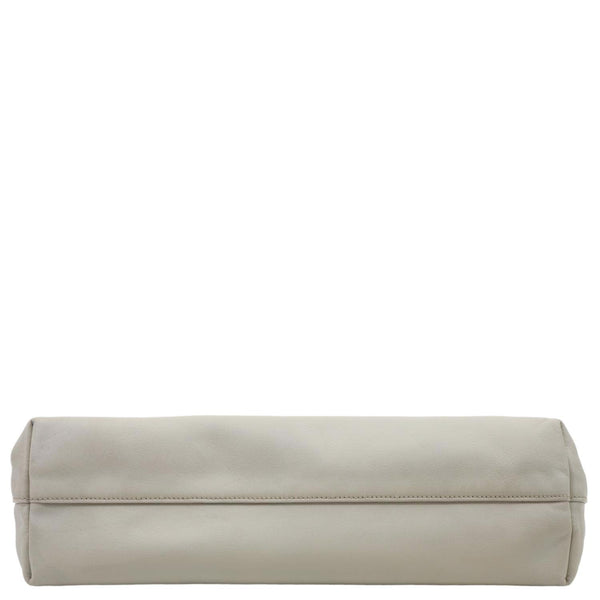 PRADA Vitello Daino Leather Shopping Tote Bag Beige