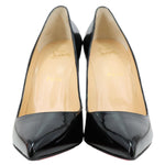 CHRISTIAN LOUBOUTIN Pigalle Follies 100 Patent Leather Pumps Black Size 40.5