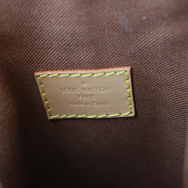 LOUIS VUITTON Fold Me Pouch Monogram Canvas Shoulder Bag Brown