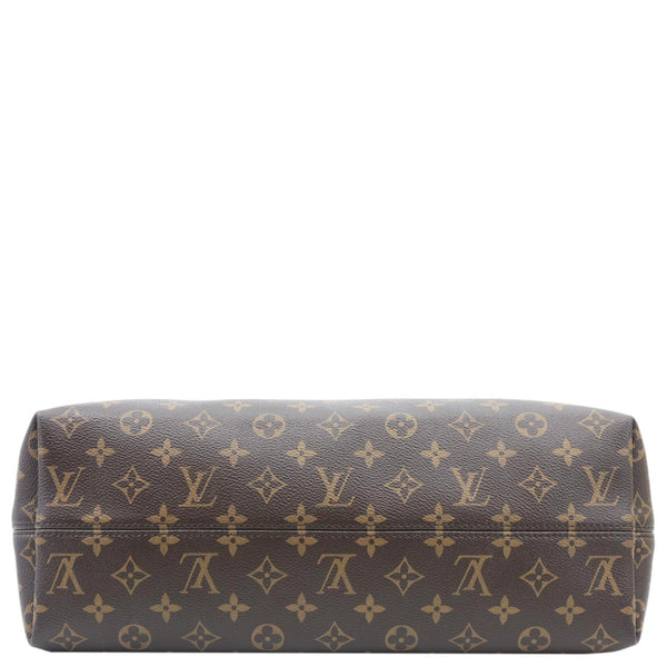 LOUIS VUITTON Graceful MM Monogram Canvas Shoulder Bag Brown