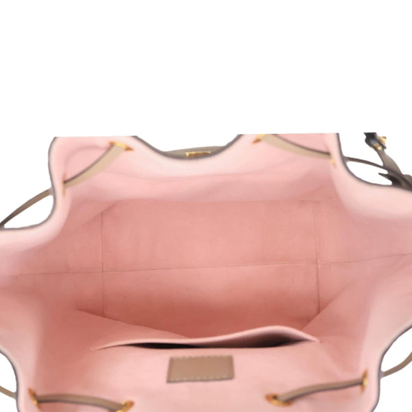 LOUIS VUITTON Montsouris PM Monogram Empreinte Backpack Tourterelle
