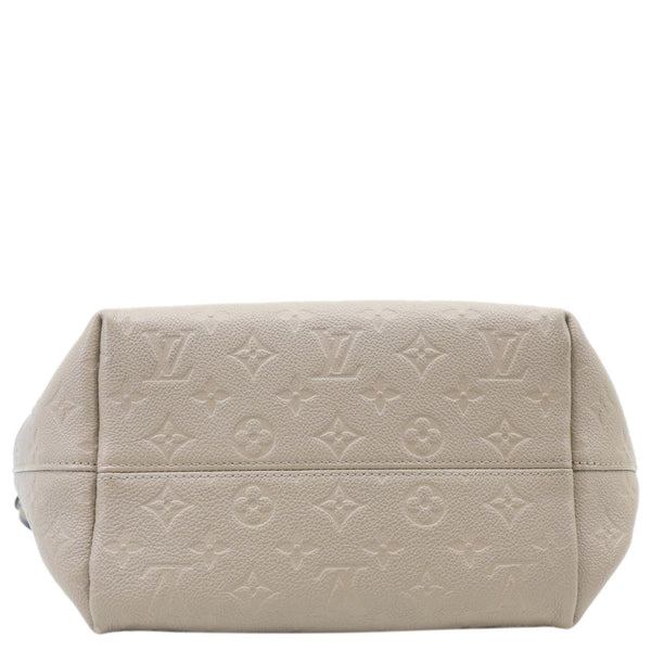 LOUIS VUITTON Montsouris PM Monogram Empreinte Backpack Tourterelle