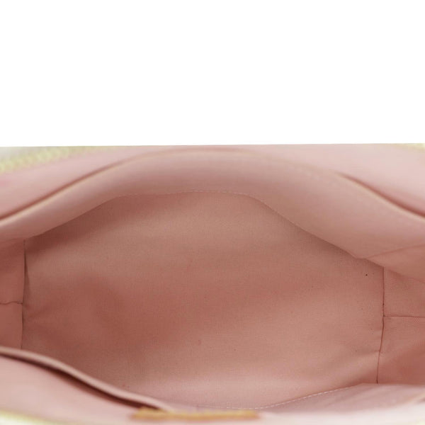 LOUIS VUITTON Iena PM Damier Azur Shoulder Bag Rose Ballerine