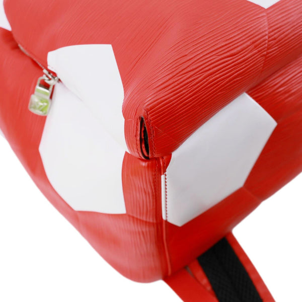 LOUIS VUITTON World Cup Apollo Epi Leather Backpack Red